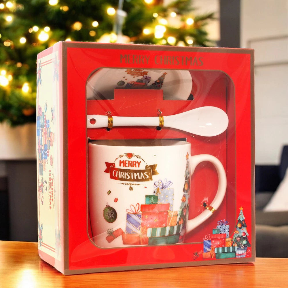 CHRISTMAS MUG - BLUE