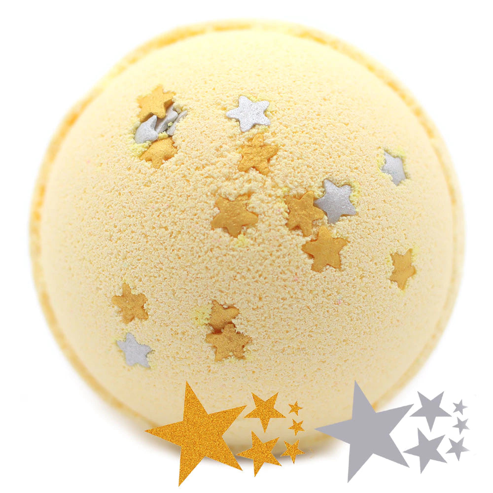 BATH BOMB CHRISTMAS STARS - MARZIPAN